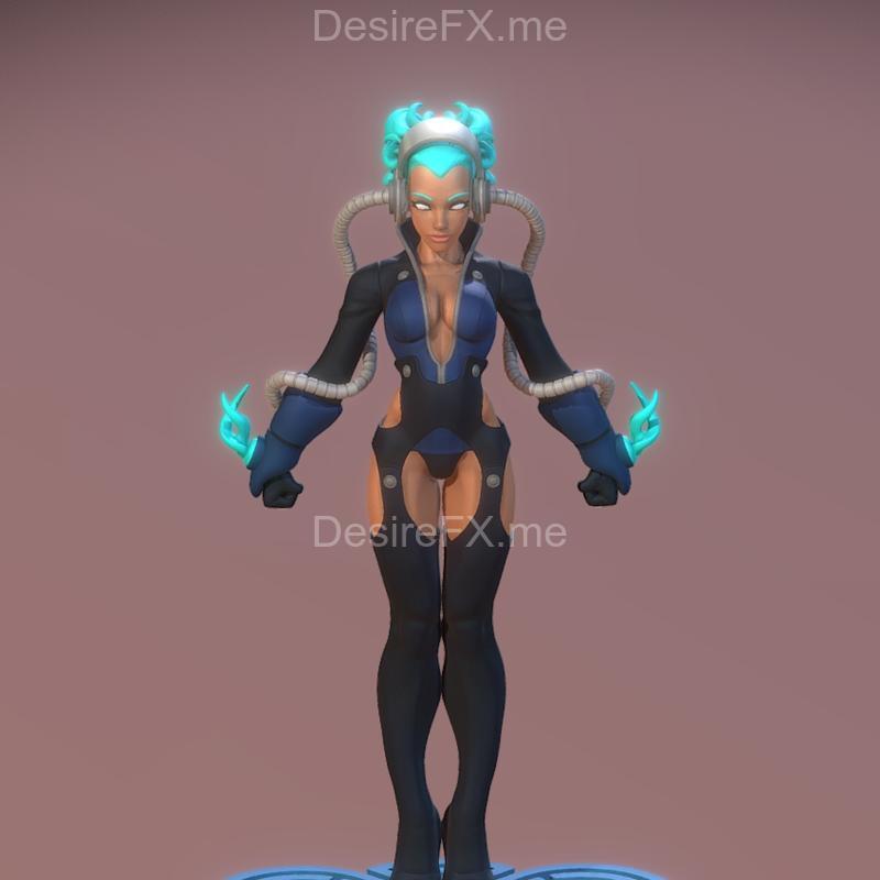 Serina与Maliaka 3D打印模型|Serina and Maliaka – 3D Print Model STL