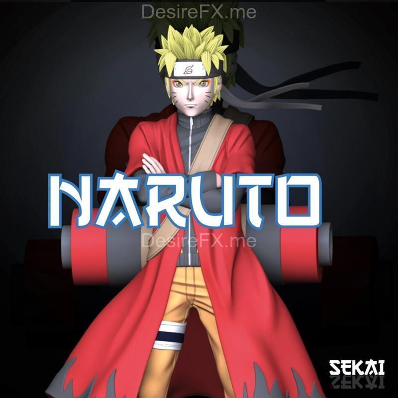 奈良鹿3D打印模型|Sekai – Naruto Statue and Bust – 3D Print Model STL