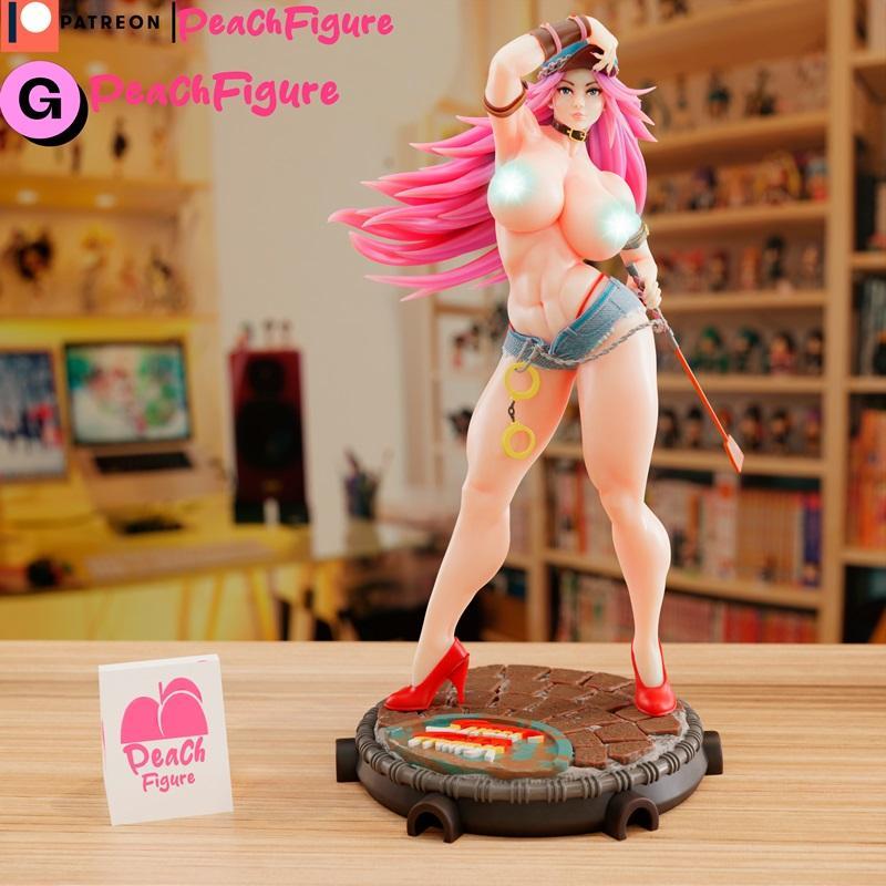 Peach Figure - 毒街战士 - 3D打印模型|Peach Figure – Poison Street Fighter – 3D Print Model STL