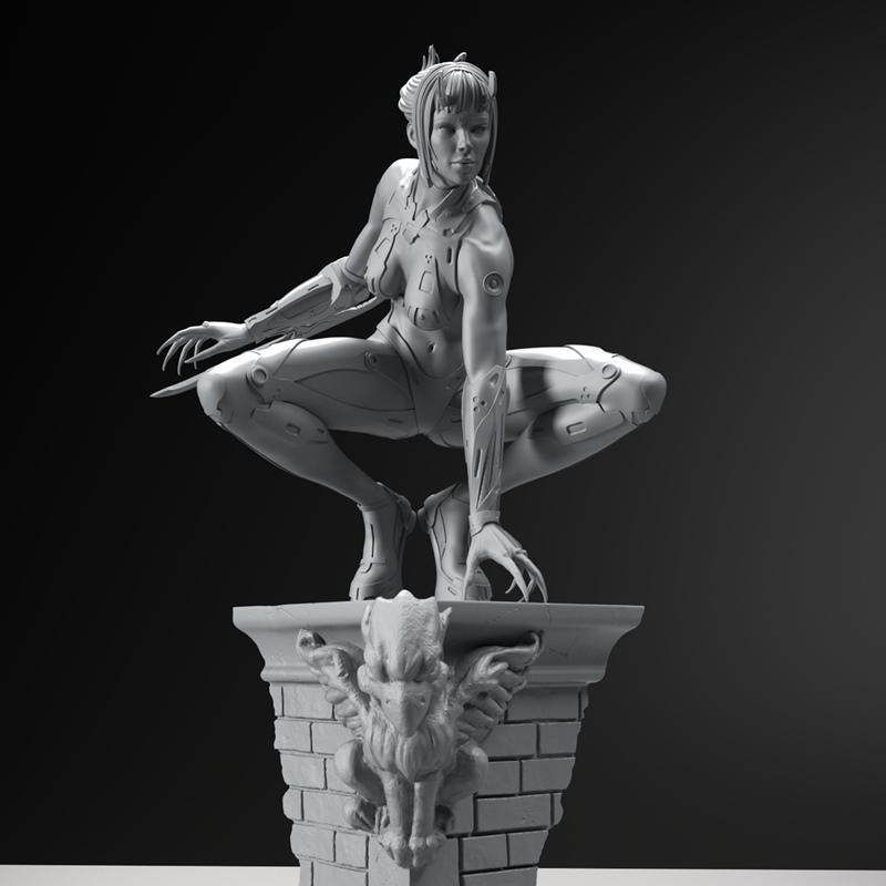 Nakay - 3D打印模型：动漫角色立体造型|Nakay – 3D Print Model STL