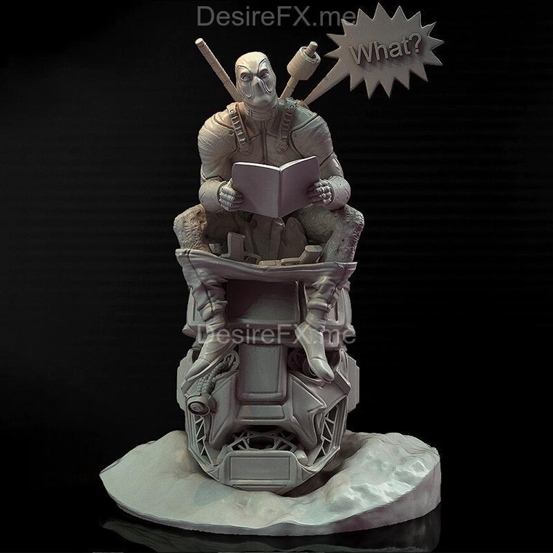Deadpool 3D打印模型|ARJKalobas – Deadpool – 3D Print Model STL