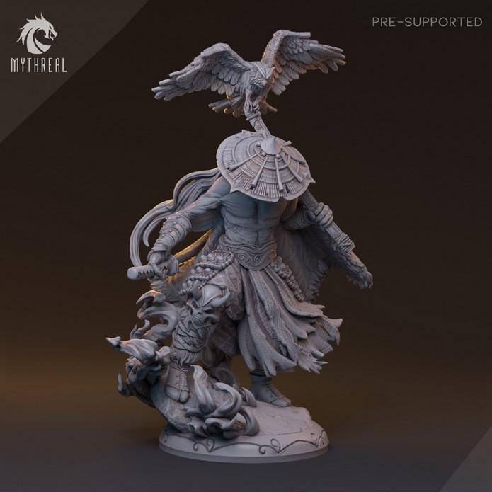 MythReal Games《洗牌之族》角色3D打印模型|MythReal Games – Washi-No-Acuma – Kogarashi Clan – 3D Print Model STL