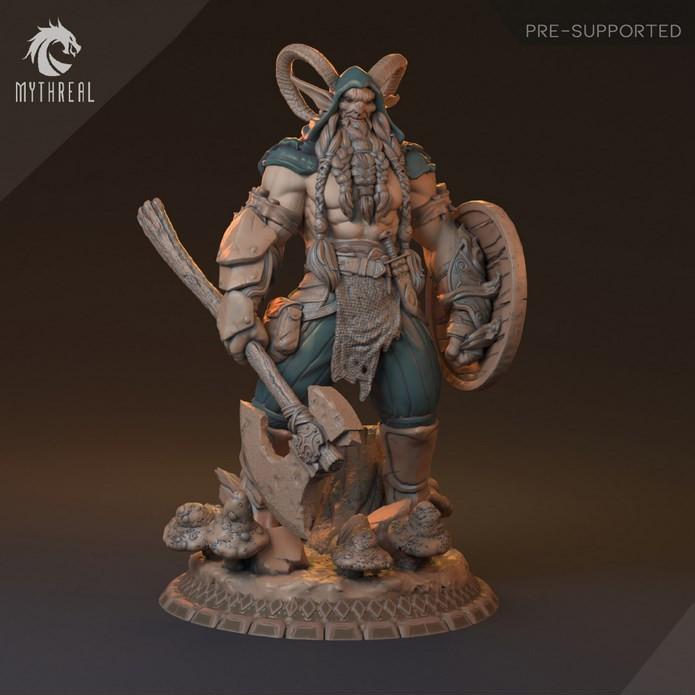 Mythreal Games《安努曼森林》Kordak Haemon 3D打印模型|Mythreal Games – Kordak Haemon – Anumaan Forests – 3D Model Print STL