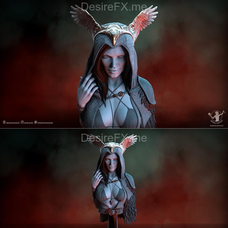 神秘仪式铸造——莫尔甘（独家）3D打印模型|Ritual Casting – Morrigan (Exclusive) – 3D Print Model STL