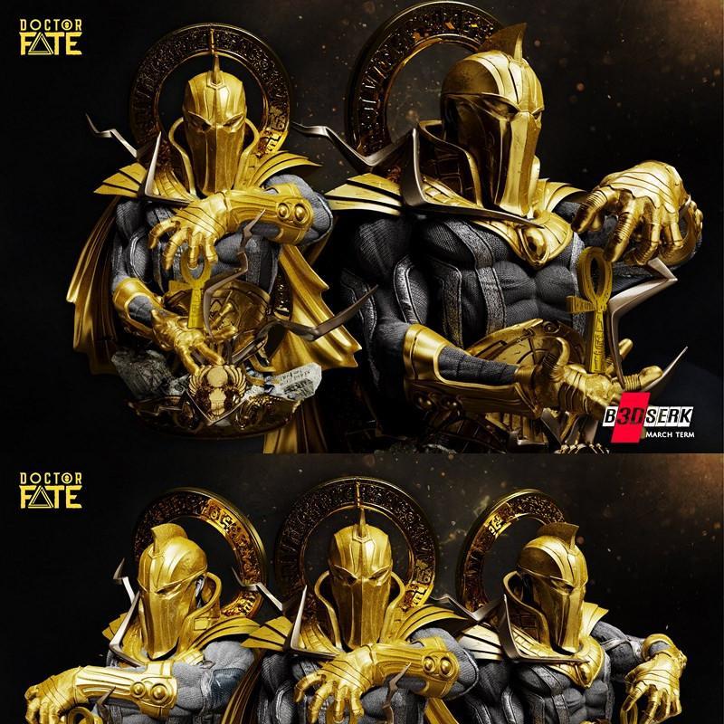 B3DSERK – 闪灵侠 – 闪灵侠3D打印模型|B3DSERK – Doctor Fate – DC Comics – 3D Print Bust