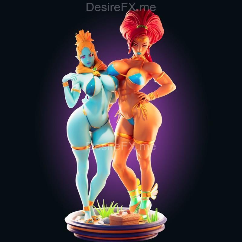乌尔博萨-米娜 3D打印模型|Officer Rhu – Urbosa-Minda – 3D Print Model STL