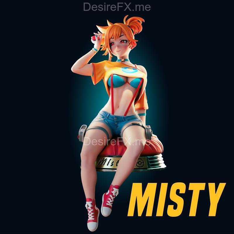 Rhu工作室 《Misty》3D打印模型|Officer Rhu – Misty – 3D Print Model STL
