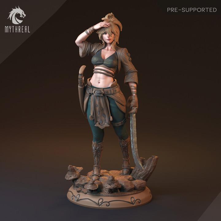 Mythreal Games旗下《Olistin Alatel》3D打印模型 STL文件|Mythreal Games – Olistin Alatel – 3D Model Print STL