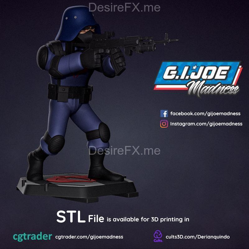 Cobra特工v01 3D打印模型|Cobra trooper v01 – 3D Print Model STL