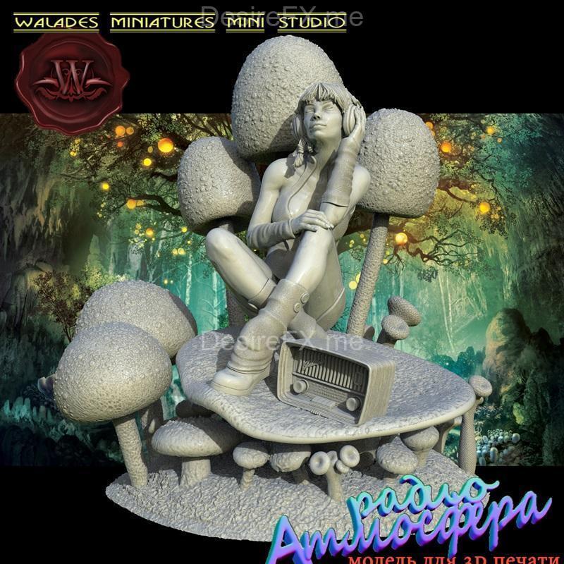 Walades Studio - 大气音效3D打印模型|Walades Studio – Radio Atmosphera – 3D Print Model STL