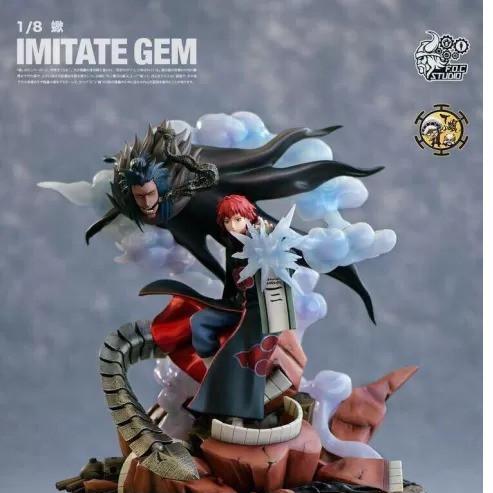 晓组织·萨斯卡·3D打印场景模型|Sasori Akatsuki – Naruto Shippuuden – 3D Print Diorama