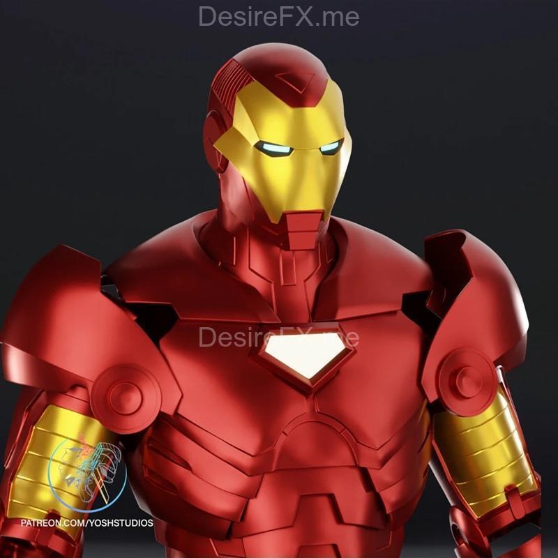 铁甲雄心25号装甲 - 3D打印模型|Iron Man Model 25 Armor – 3D Print Model STL
