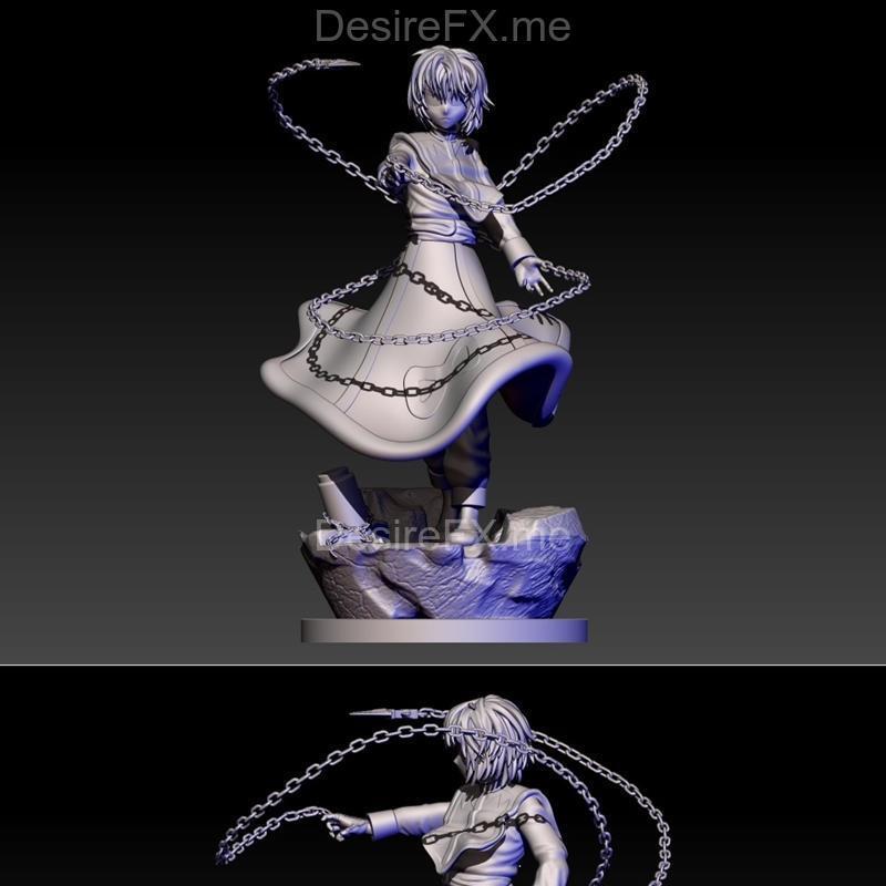 《鬼灭之刃 无限列车篇 3D打印模型》|Kurapika – Hunter x Hunter – 3D Print Model STL