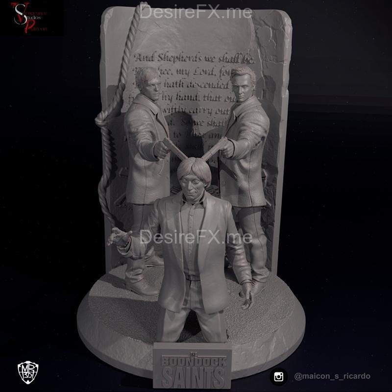 Vengence Studios - 《博恩道圣徒》3D打印模型|Vengence Studios – Boondock Saints – 3D Print Model STL