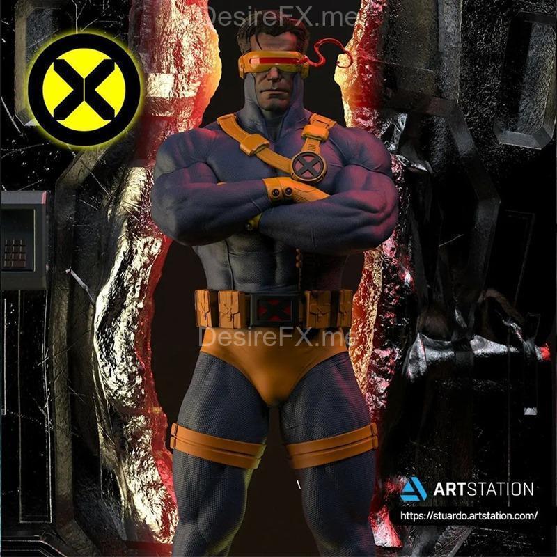 阿尔瓦罗·斯图尔多设计的《突变人》3D打印模型|Cyclops by Alvaro Stuardo – 3D Print Model STL