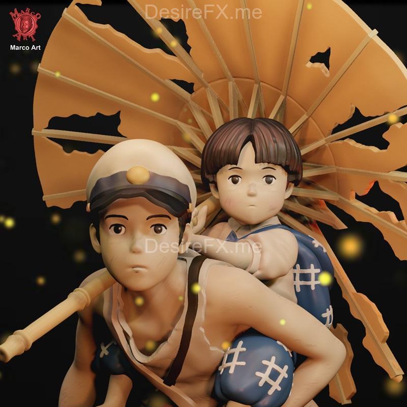 马可艺术-萤火虫之墓-3D打印模型|Marco Art – Grave of the Fireflies – 3D Print Model STL