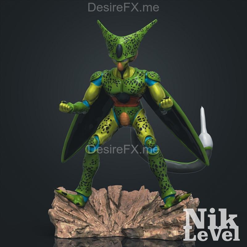 不完美细胞龙珠 3D打印模型|Imperfect Cell Dragon Ball – 3D Print Model STL