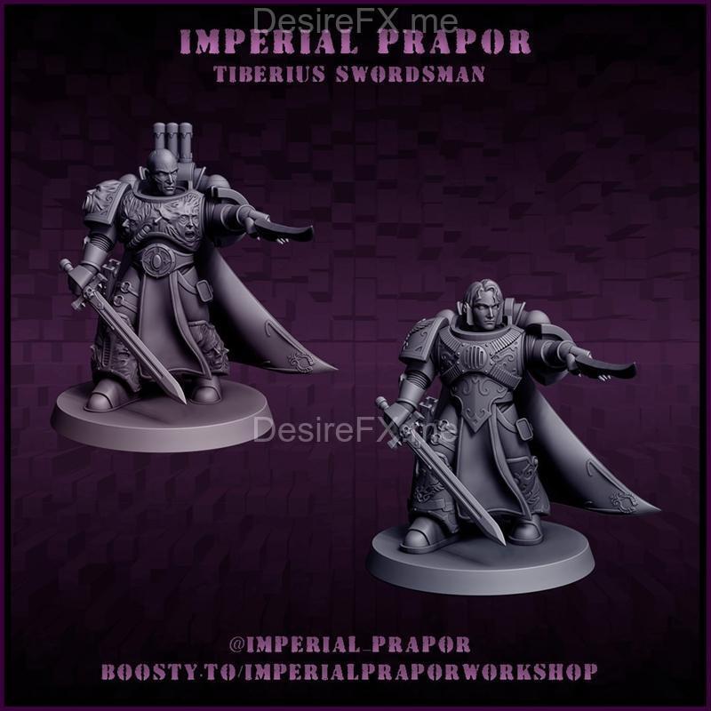 帝国保镖 - 提贝里乌斯 - 3D打印模型|Imperial Prapor – Tiberius – 3D Print Model STL