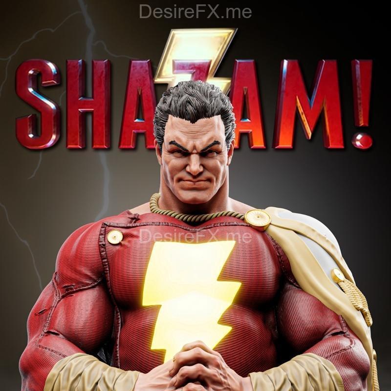 3D打印模型：闪亮登场！闪灵侠（Shazam）角色立体造型|3d Verse Studios – Shazam – 3D Print Model STL