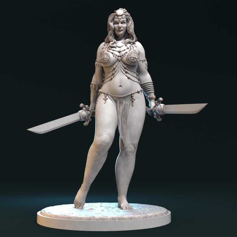 沙漠玫瑰 Zaida 3D打印模型|Zaida the desert rose – 3D Print Model STL