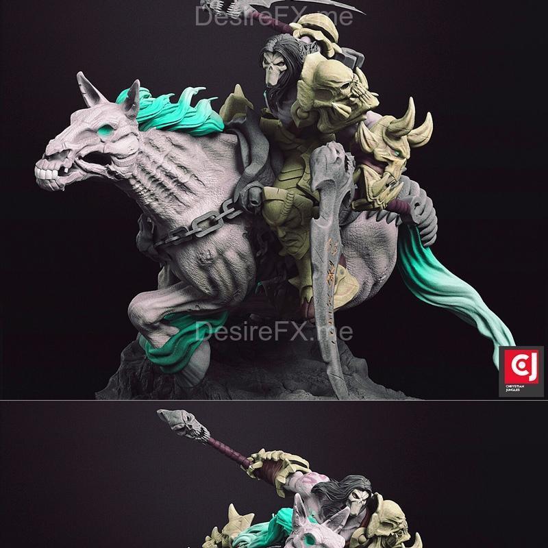 死亡暗影者 3D打印模型|Death darksiders by Chrystian Jungles – 3D Print Model STL