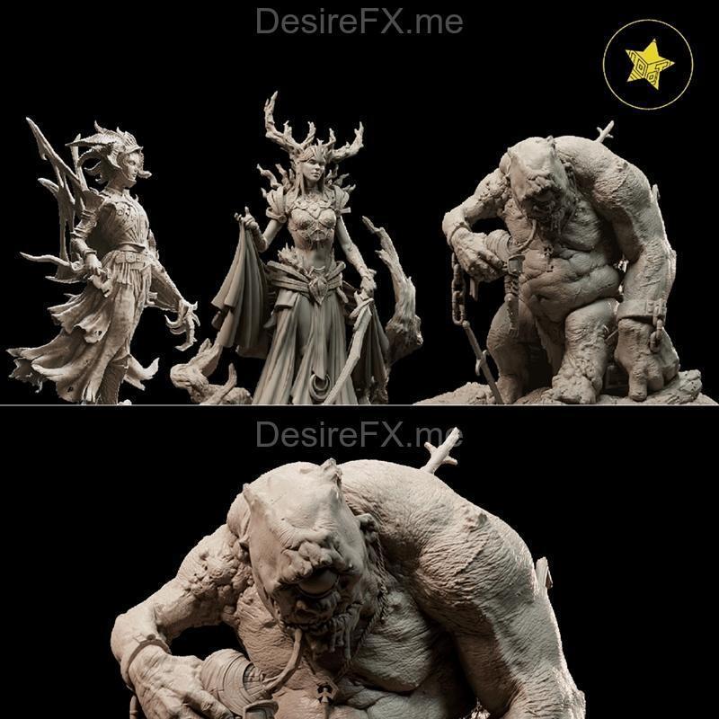 Loot Studios – 动漫游戏角色3D打印模型STL|Loot Studios – Loyalty Reward 6 Months V3 – 3D Print Model STL