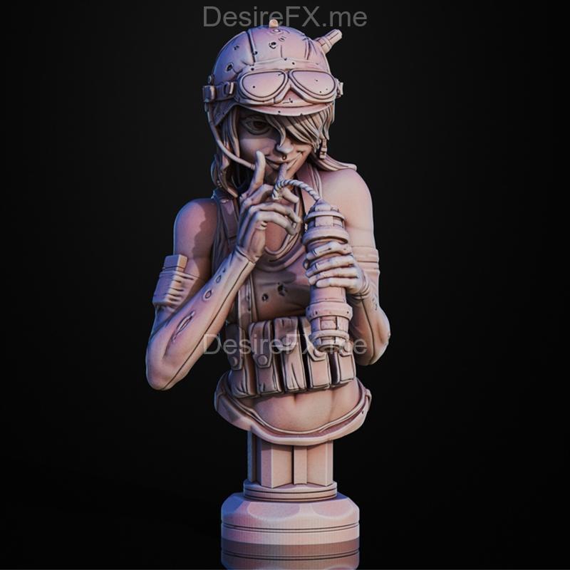 Nitro - 3D打印模型 - 动漫游戏角色模型|Nitro – 3D Print Model STL