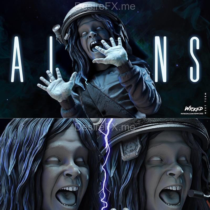 WICKED角色雕像3D打印模型|WICKED – Rebecca Newt Jorden Statue – 3D Print Model STL