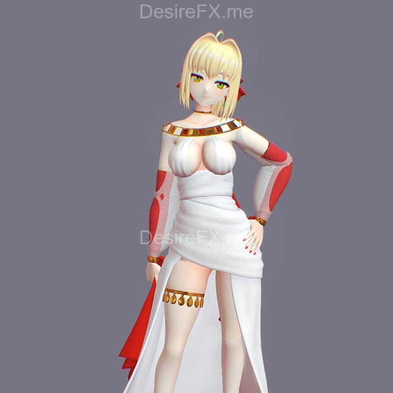 维纳斯女帝与科幻士兵——3D打印模型|Empress Venus and Sci-Fi Soldier – 3D Print Model STL