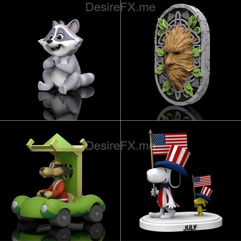 Rowmba 2023夏日系列 3D打印模型套装|Rowmba july 2023 – 3D Print Model STL