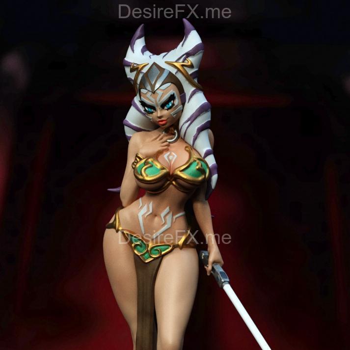 独家呈现——阿索卡·塔诺 3D打印模型|Exclusive – Ahsoka Tano – 3D Print Model STL
