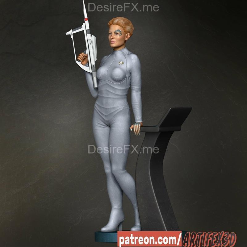 Artifex3d - 七之九 - 3D打印模型|Artifex3d – Seven of Nine – 3D Print Model STL