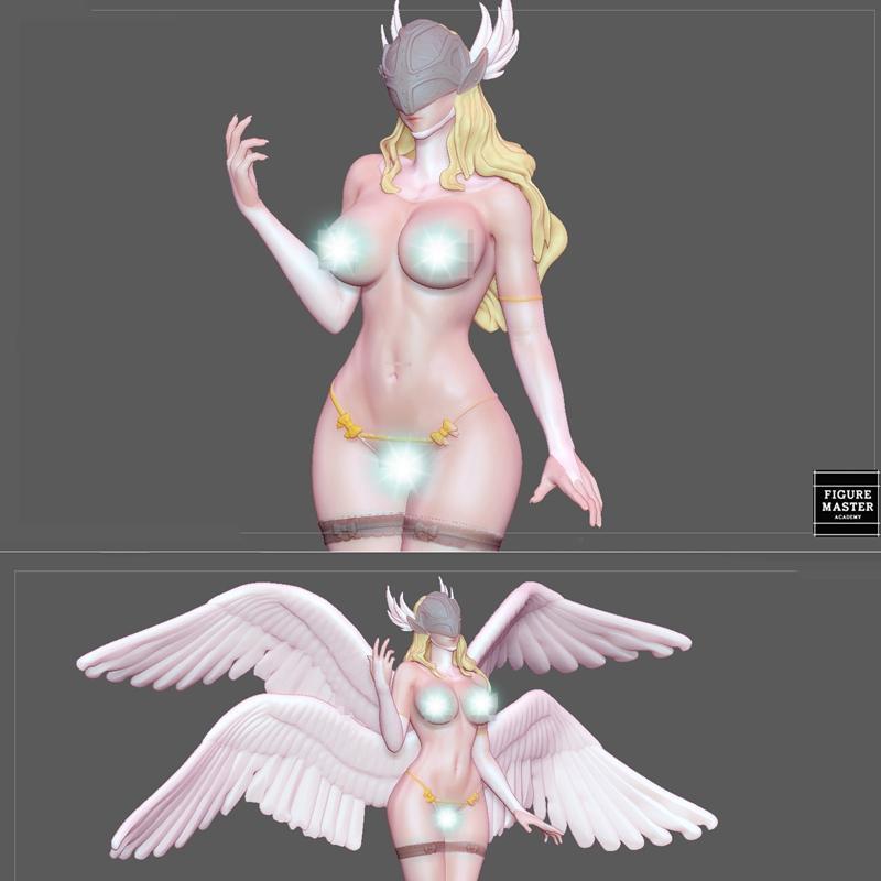 Figuremaster - 3D打印动漫角色模型|Figuremaster – Angewomon NSFW – 3D Print Model STL