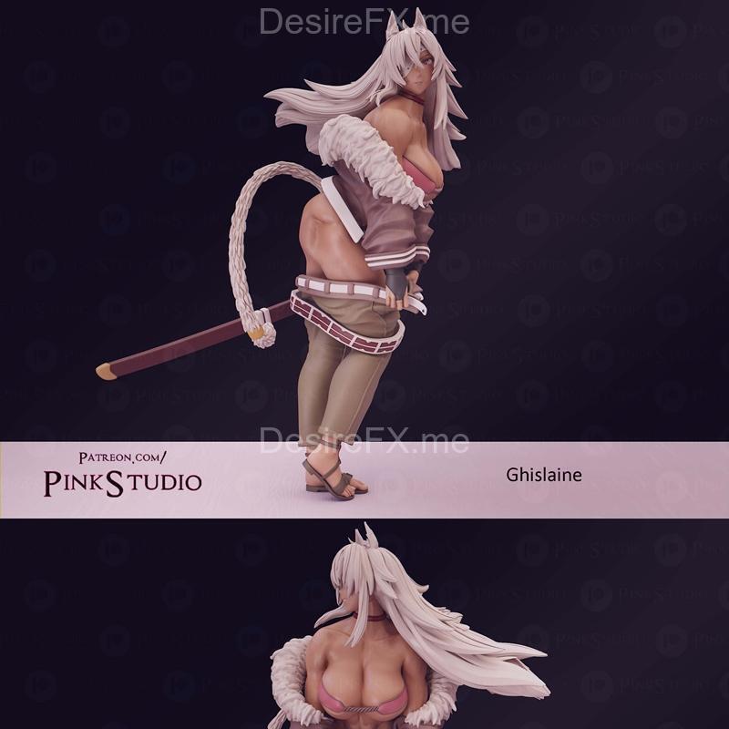粉晶工作室 - 转生贤者 - 甘斯琳·德多利亚 3D打印模型|Pink Studio – Mushoku Tensei – Ghislaine Dedoldia – 3D Print Model STL