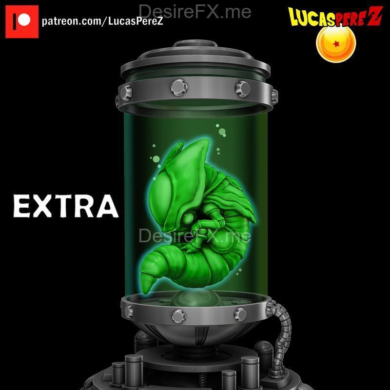 细胞幼体 - 3D打印模型 STL|Cell Larva – 3D Print Model STL