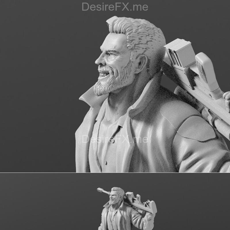 Billy Butcher 3D打印模型 STL|Billy butcher The BOYS – 3D Print Model STL