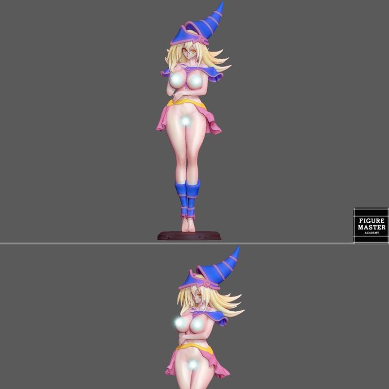 Figuremaster - 黑魔导girl 4 - 3D打印模型|Figuremaster – Dark Magician Girl 4 – 3D Print Model STL