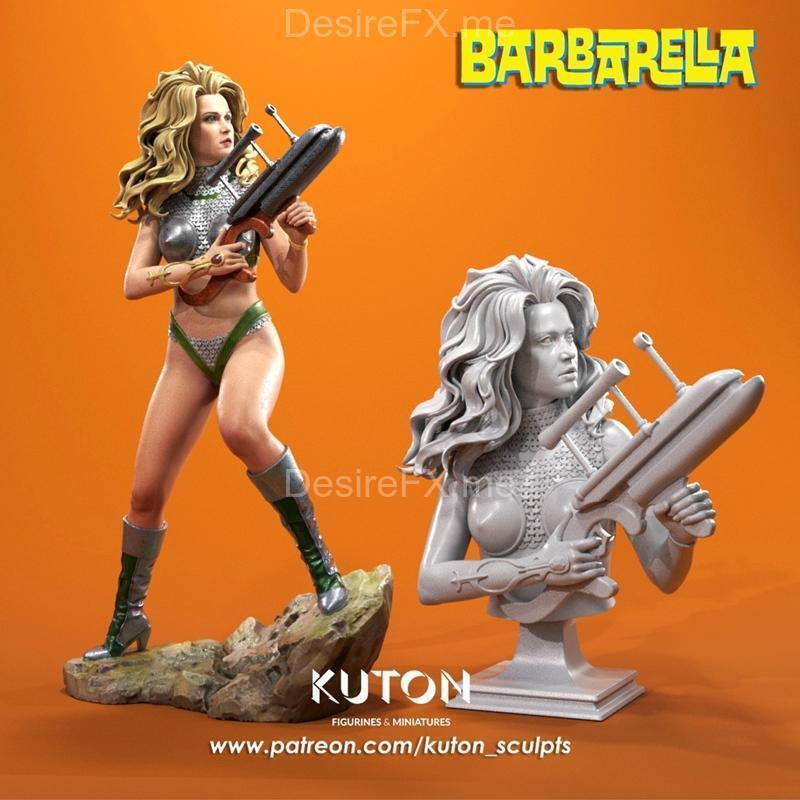 Kuton – 巴巴拉拉 – 3D打印模型|Kuton – Barbarella – 3D Print Model STL