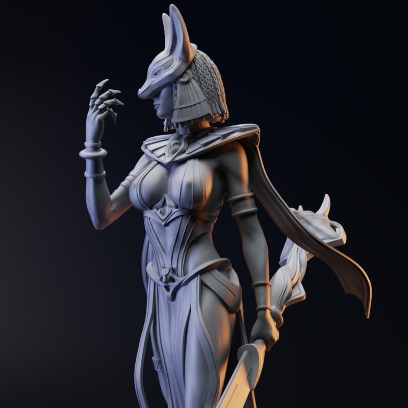 GSCAULT艺术工作室 《克里奥帕特拉》3D打印模型|Gsculpt Art – Cleopatra Full – 3D Print Model STL