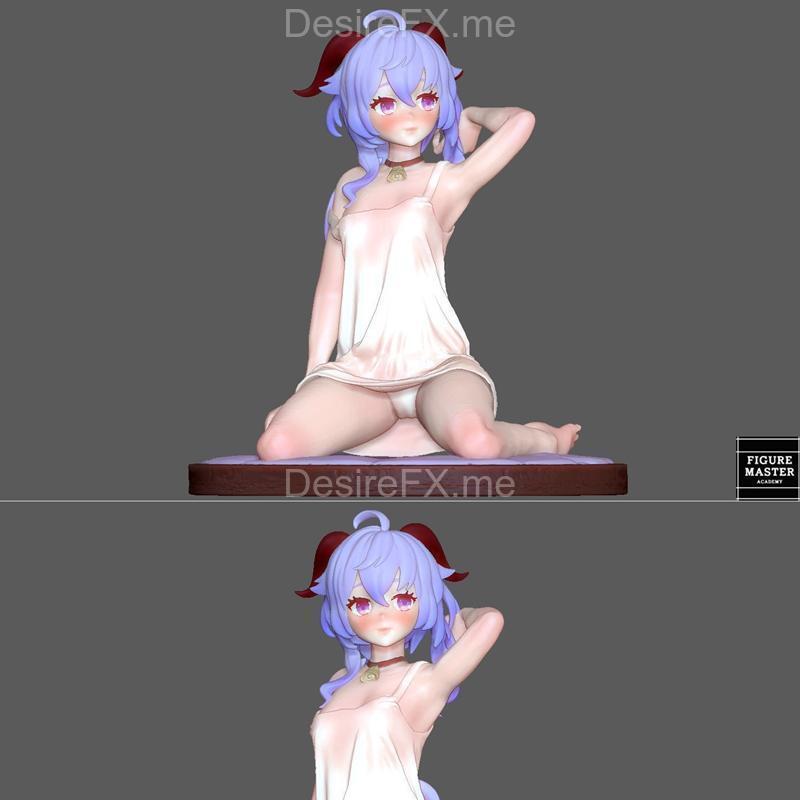 Figuremaster - 甘雨可爱萌系 - 原神 - 3D打印模型|Figuremaster – Ganyu Sexy Cute – Genshin Impact – 3D Print Model STL