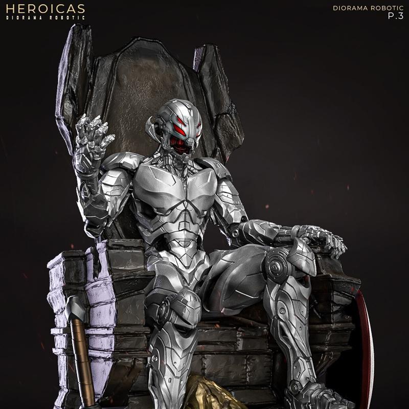 迪奥拉玛机器人 3D打印模型|Heroicas – Diorama Robotic – 3D Print Model STL