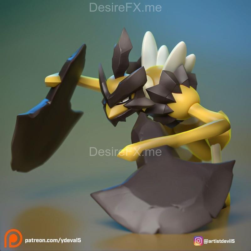 Kleavor与mega scizor 3D打印模型|Kleavor and Mega Scizor – 3D Print Model STL