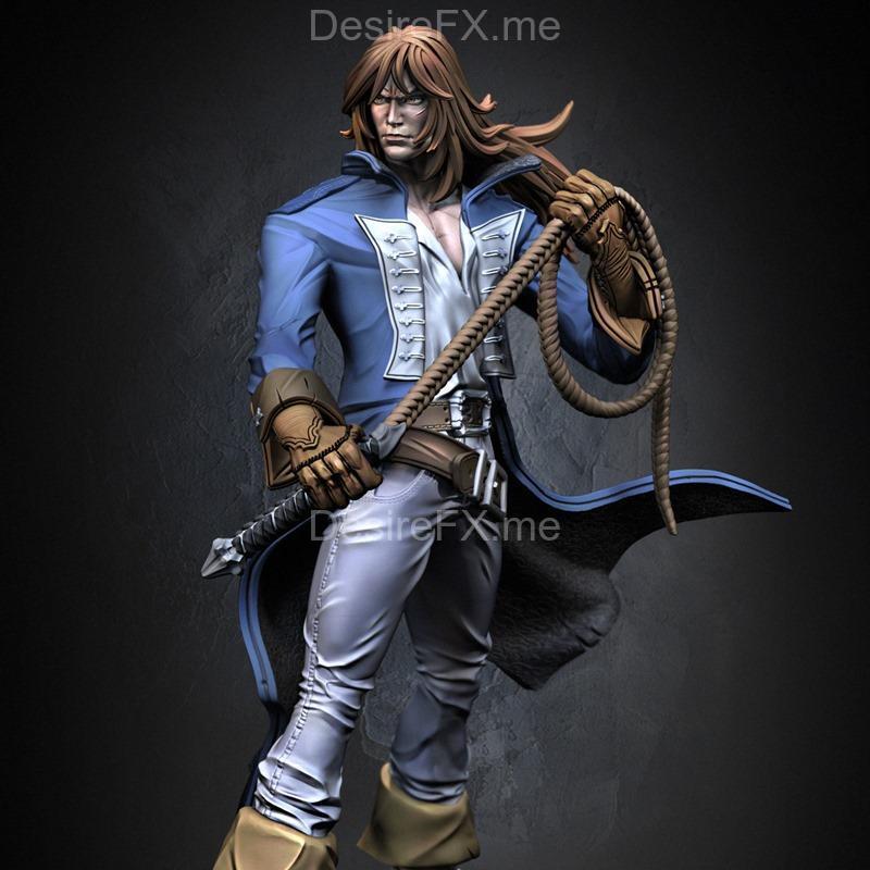 里奇·贝尓蒙特 3D打印模型|Richter Belmont Fanart – 3D Print Model STL