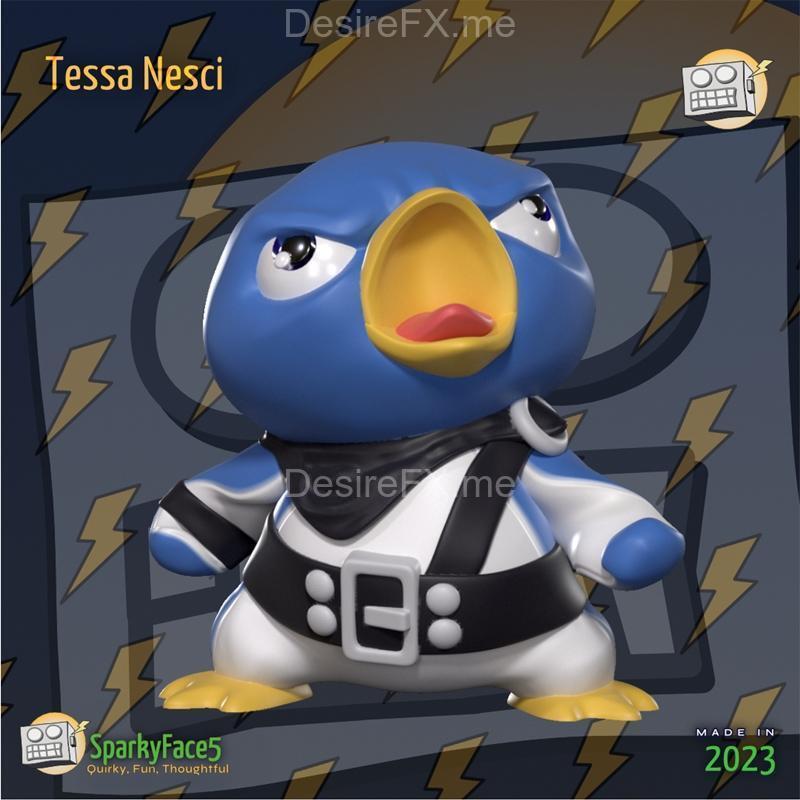 企鹅军队——狂战士与雪球 3D打印模型|Penguin Army – Berserker and SnowBall – 3D Print Model STL