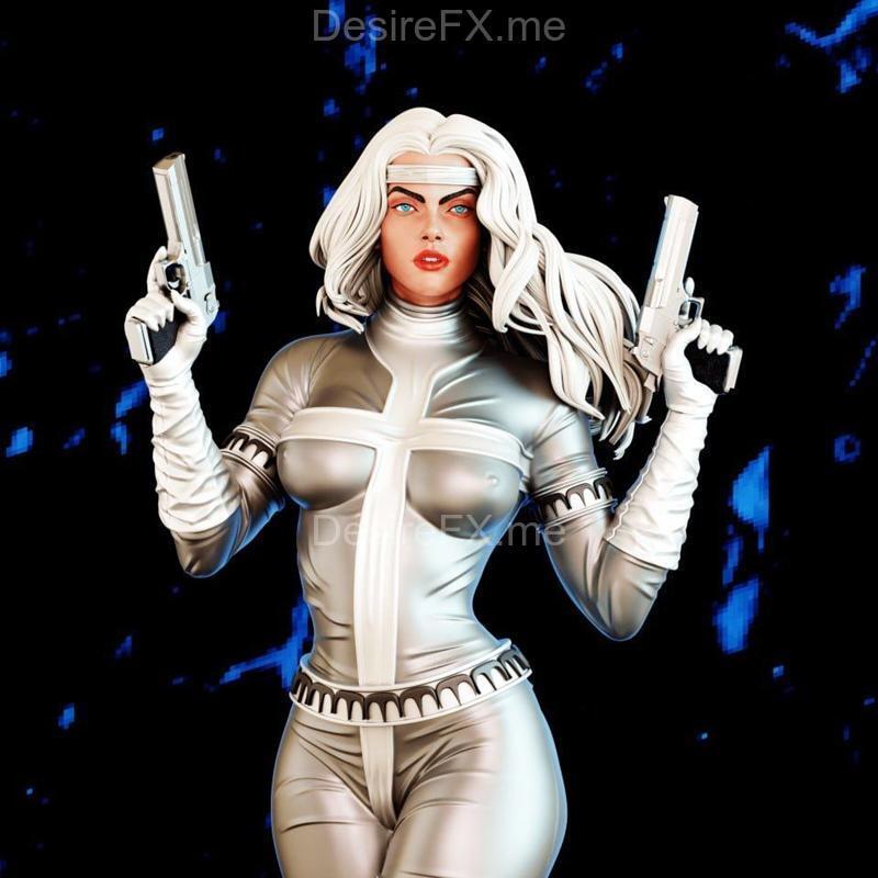 银色萨博——3D打印模型|Silver Sable – 3D Print Model STL