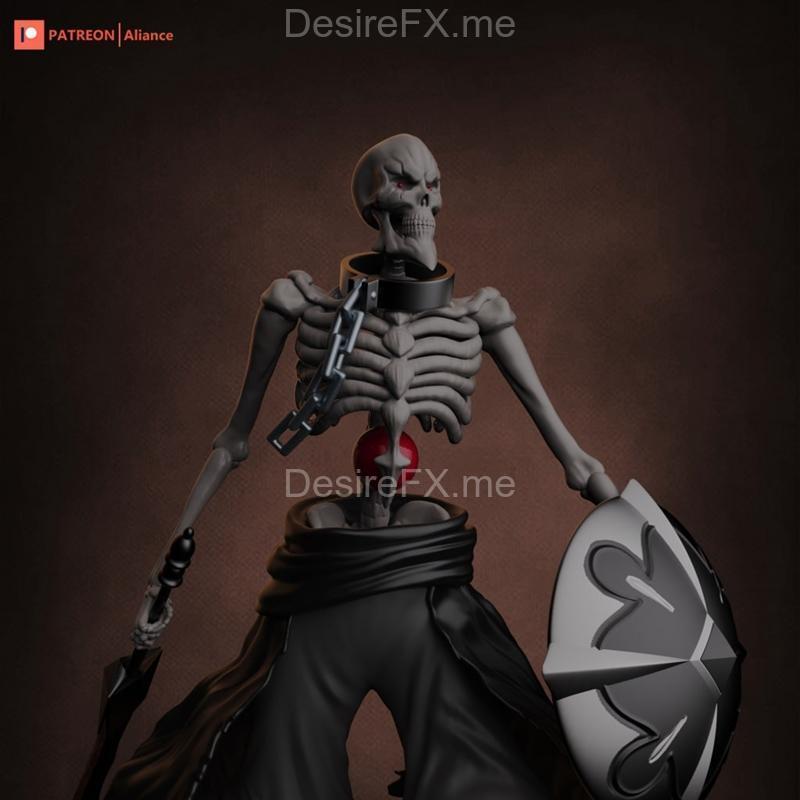 Ainz Ooal Gown（战神）3D打印模型|Ainz Ooal Gown (warrior) – 3D Print Model STL