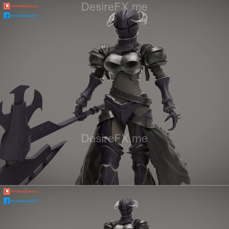 阿尔法装甲 – 3D打印模型|Albedo Armor – 3D Print Model STL