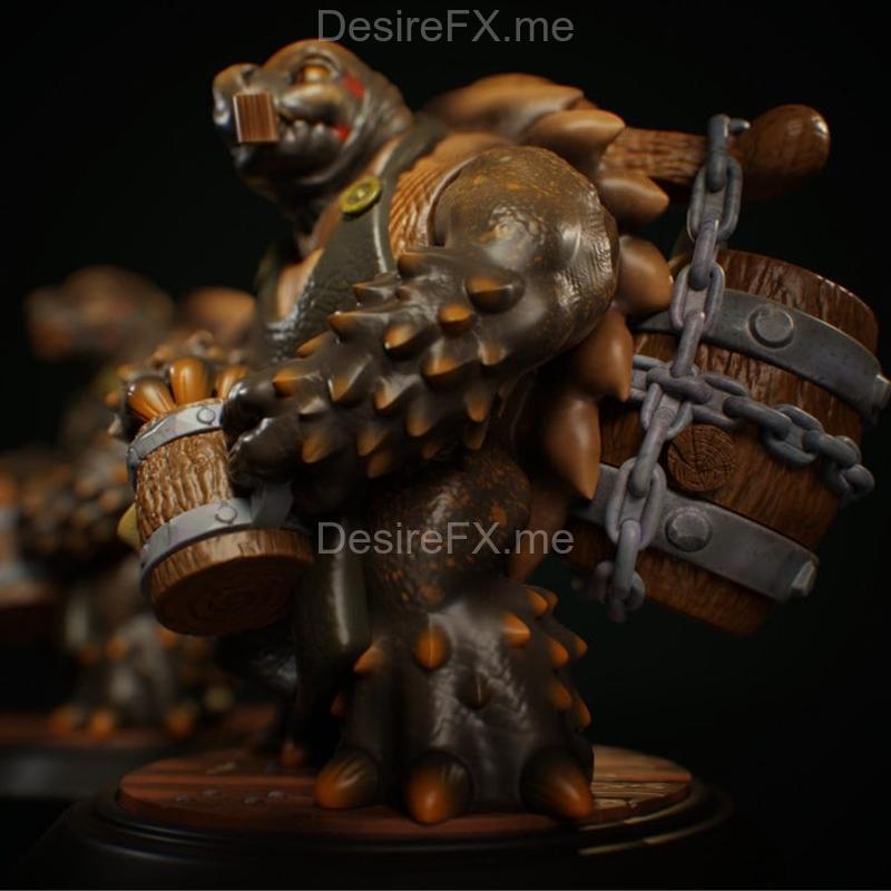 Tortle Barkeep 3D打印模型|Tortle Barkeep – 3D Print Model STL