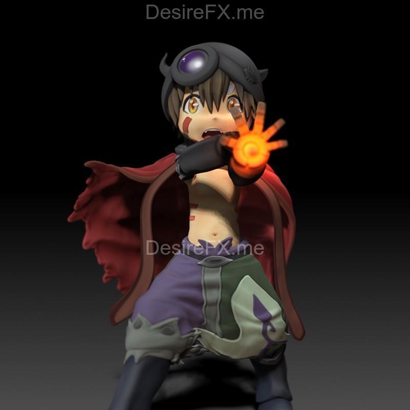 深渊之下 3D打印模型 figurine|Reg – Made in Abyss Anime HD model-action figurine – 3D Print Model STL