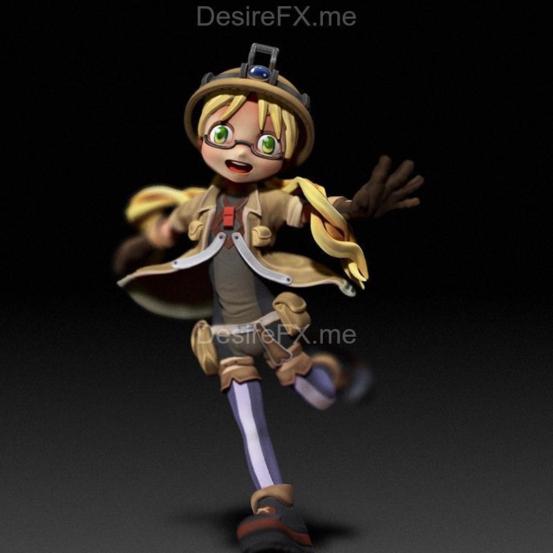Riko - 《深渊之下》动漫3D打印模型|Riko – Made in Abyss Anime – 3D Print Model STL